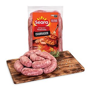 Linguiça Toscana Congelada Seara Embalagem 5Kg- Caixa 20 kg