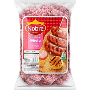 Linguiça Suina Congelada Nobre - Caixa 5 Kg