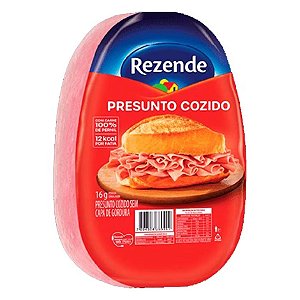 Presunto Cozido Resfriado Rezende 3,4 Kg / Forn. Classe D - Caixa 17 Kg