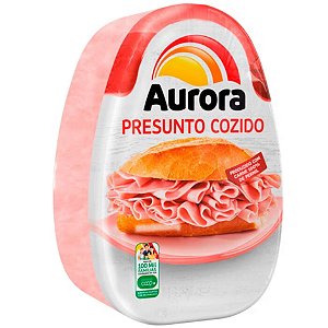 Presunto Cozido Sem Gordura Aurora 3,5 Kg / Forn. Classe D - Caixa 14 Kg