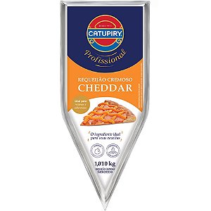 Requeijão Cremoso Sabor Cheddar Resfriado Catupiry 1,01kg