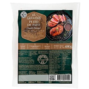 Filé Peito Pato Congelado Villa Germania 2x200g - Caixa 6,4 Kg