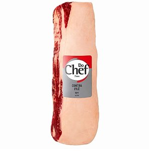 Contra Filé Bovino Grill Resfriado do Chef 4,5Kg / Forn. Classe D - Caixa 20 Kg