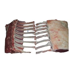 Frenched Rack de Cordeiro 0/12OZ IQF Congelado Fricasa / Forn. Classe D - Caixa 10,46 Kg