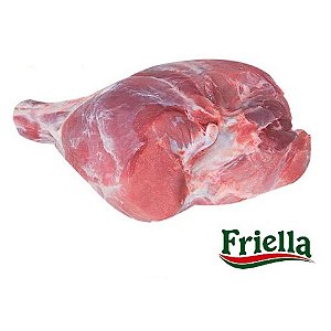 Pernil com Osso Suíno sem Pele Congelado Friella / Forn. Classe D - Caixa 14 kg