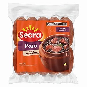 Linguiça Paio Seara - Embalagem 2,5 kg