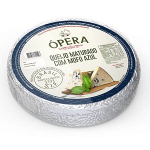 Queijo Gorgonzola Resfriado Ópera 3kg - Caixa 6 Kg