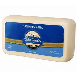 Queijo Mussarela Resfriado Belos Montes 4Kg / Forn. Classe D - Caixa 24 Kg