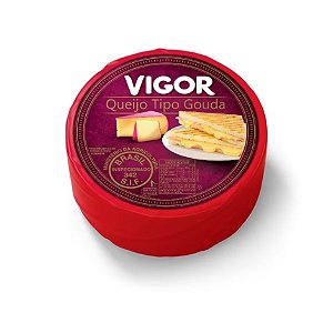 Queijo Gouda Forma Resfriado Vigor 2,7kg / Forn. Classe D - Caixa 5,4 Kg