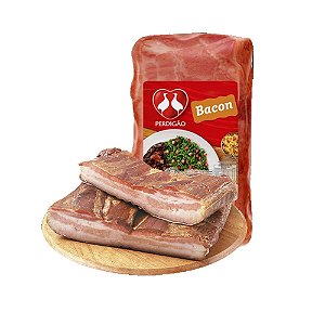 Bacon Meia Manta Perdigão Peça 2,5 / Forn. Classe V - Caixa 9 Kg