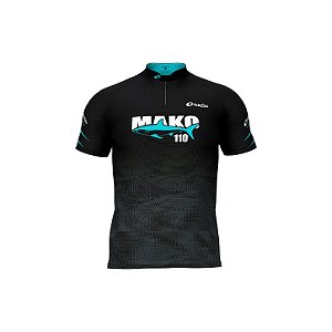 Camisa de Pesca MAKO 110 Manga Curta DryFlex Presa Viva