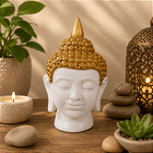 Cabeça de Buda Thai - Símbolo de Sabedoria
