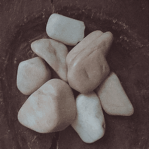 Estilbita Pedra Rolada Energia Suave | Pedras Esotéricas