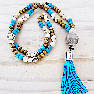 Japamala 108 Contas-Madeira e Sementes 8mm | Conexão, Equilíbrio e Propósito