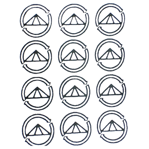 Mini Símbolo Prosperador Bolso | Esotérico