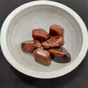 Obsidiana Mogno Rolada- Cura de Sentimentos | Proteção e Equilíbrio