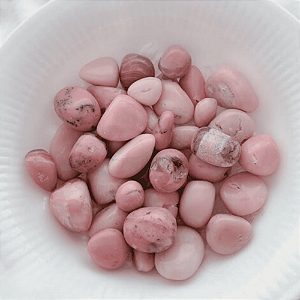 Opala Rosa Rolada para Energia Positiva