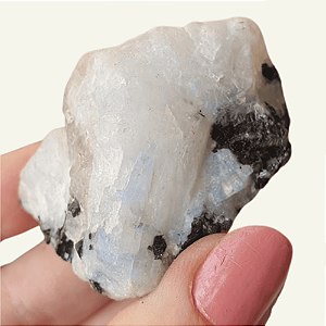 Pedra Da Lua Iridescente - Pedra Mística e Energia Feminina