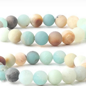 Pulseira Amazonita 8mm - Pedra da Boa Sorte