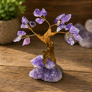 Árvore da Vida em Pedras Naturais | Harmonia, Proteção e Energia Positiva