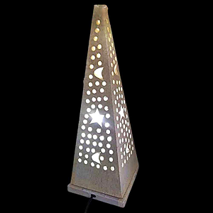 Luminária em Pedra Sabão com Design Exclusivo