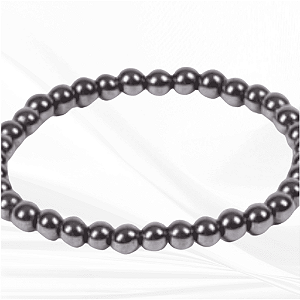 Pulseira Hematita Magnética - Aumenta a Força de Vontade