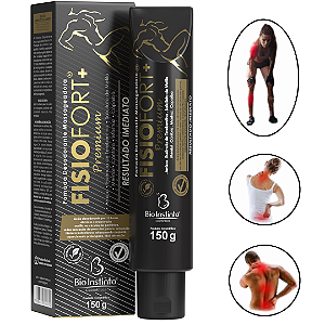 Pomada Massageadora Fisiofort Premium 150g Bio Instinto