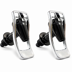 Torneira Purificador Newup! Preta Alavanca Cromada