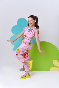 Macacão Bem me Quer Floral