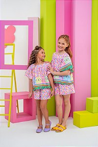 Conjunto Gatinha de Bolinhas