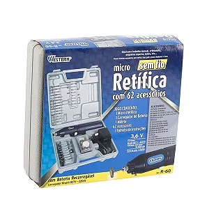 Micro Retífica Western R-60 Bateria 3.6V