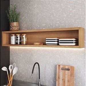 Nicho Decorativo Para Cozinha 120cm Isabelle Freijó