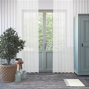 Cortina Tonia Inspire 1 Folha 2,8x3m Branco