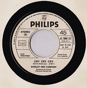 Shirley & Company, Maurizio Arcieri - Cry Cry Cry / Scusa