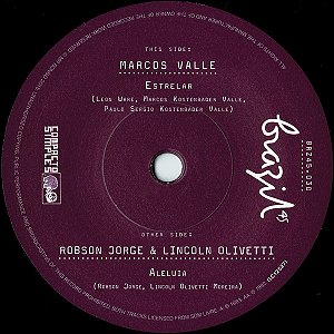 Marcos Valle, Lincoln Olivetti & Robson Jorge - Estrelar / Aleluia