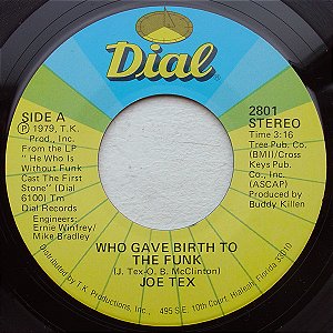 Joe Tex - Who Gave Birth To The Funk