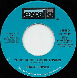 Bobby Powell - Your Good, Good Loving