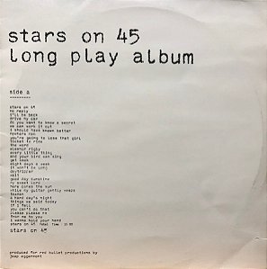 Stars On 45, Long Tall Ernie And The Shakers - Long Play Album