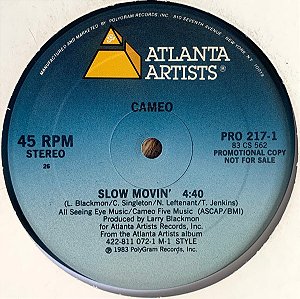 Cameo - Slow Movin'
