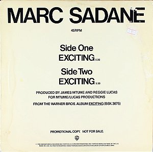 Marc Sadane - Exciting