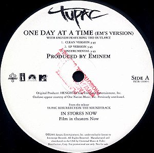 2Pac, Eminem, The Outlawz - One Day At A Time (Em's Version)