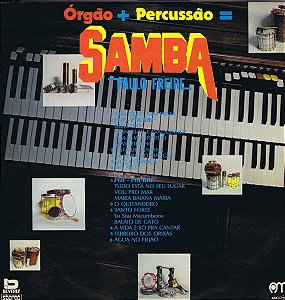 Paulo Freire - Órgão + Percussão = Samba