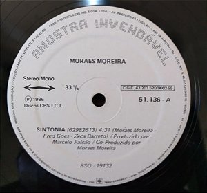 Moraes Moreira - Sintonia