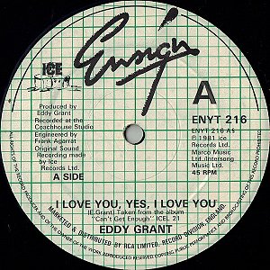 Eddy Grant - I Love You, Yes, I Love You