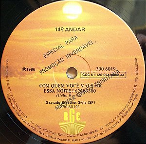 14º Andar - Com Quem Você Vai Sair Essa Noite? / Você Não Pode Se Calar