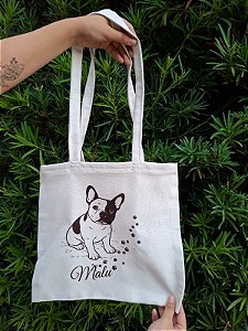 ECOBAG EM LINHO SINTÉTICO