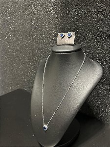 CONJUNTO COLAR E BRINCO