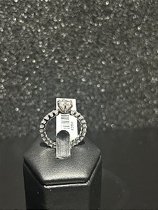 ANEL SOLITARIO CRAVEJADO