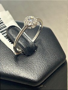 ANEL SOLITARIO CRAVEJADO