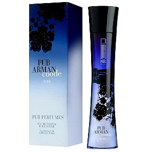 PERFUME PUB ARMANI CODE FOR WOMAN N°19
